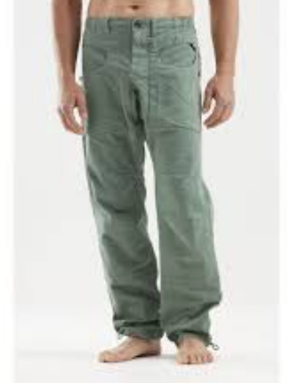 E9 L Rock Climbing Olive Green Utility Cargo Pants